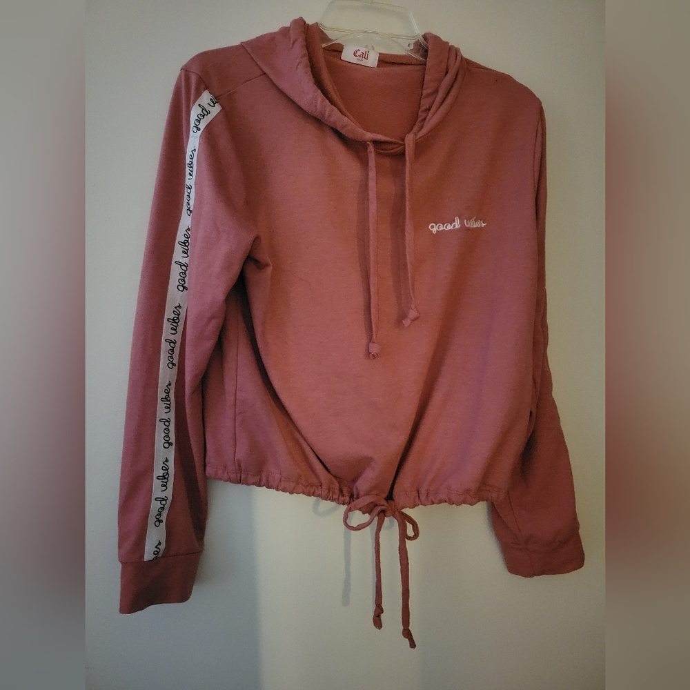 Cropped hoodie